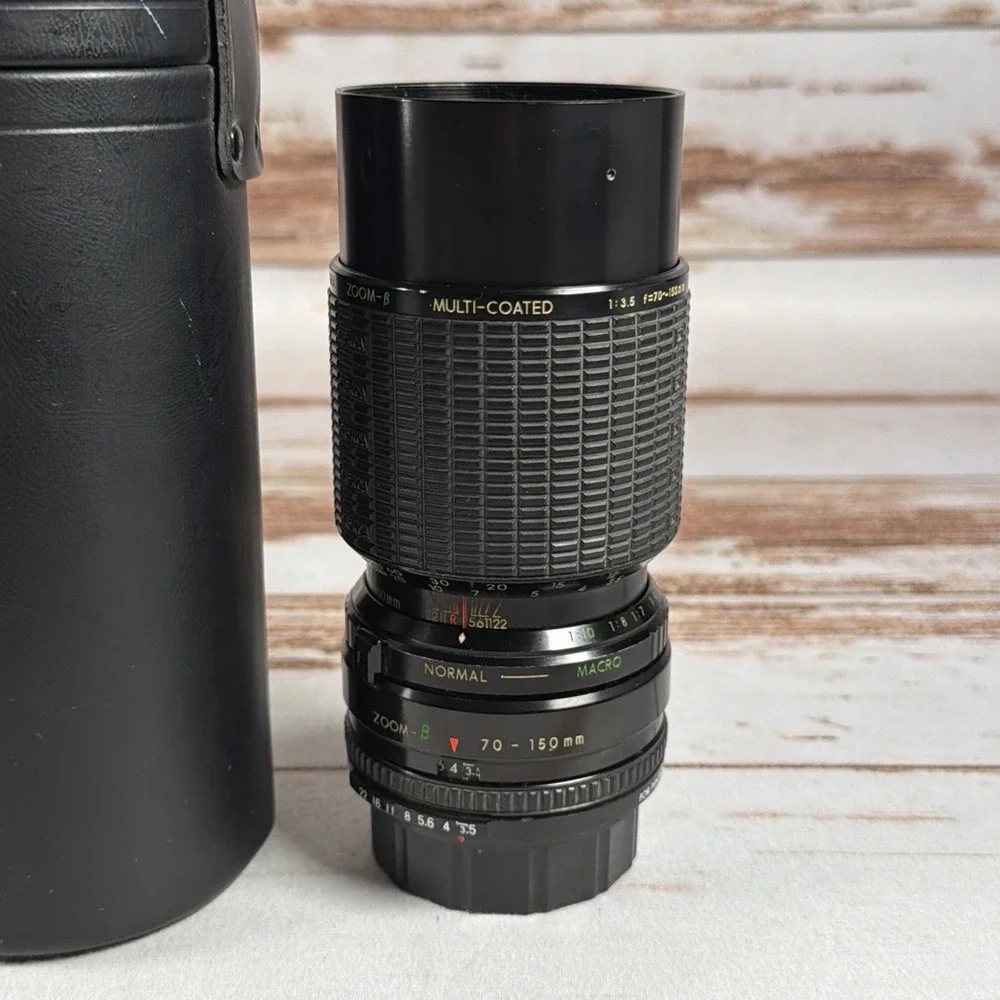 Vintage Sigma Zoom-Beta Camera Lens 70-150mm f/3.5 Multi-Coated Used